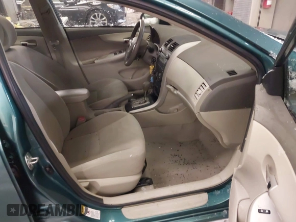 2010 Toyota Corolla with VIN 2T1BU4EE1AC279183, listed as a IAAI auction lot 41595679 with 85,191 mi miles. Bid and sale history available at carsss.com. Image 5.