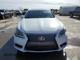 2014 Lexus LS 460 L with VIN JTHGL5EF3E5053199, listed as a Copart auction lot 88128655 with 204,969 mi miles and Salvage title. Bid and sale history available at DreamBid. Image 5.