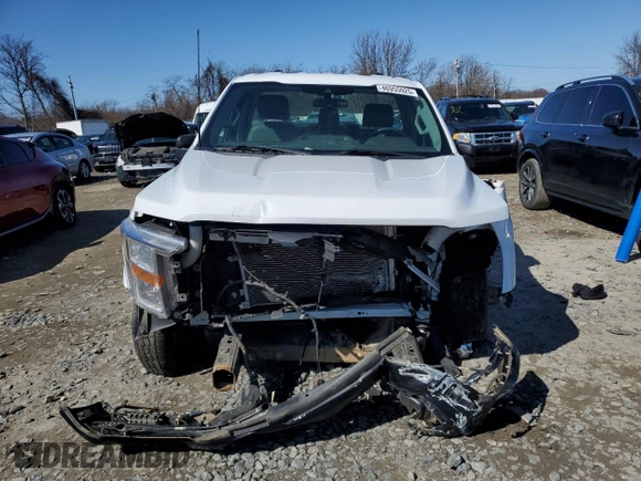 2022 Ford F-150 XL with VIN 1FTMF1CB7NKD81697, listed as a Copart auction lot 46955925 with 77,635 mi miles and Salvage Title. Bid and sale history available at carsss.com. Image 5.