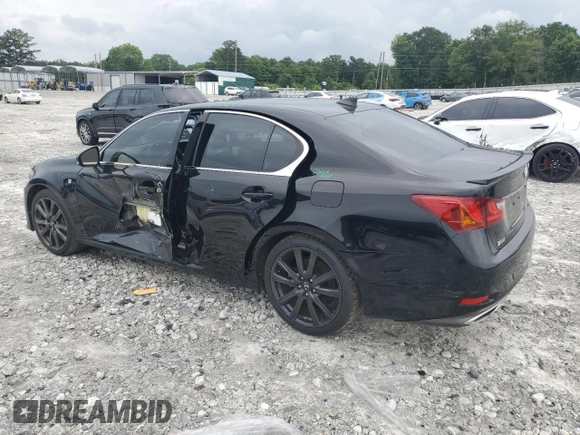 2015 Lexus GS 350 with VIN JTHBE1BL3FA003693, listed as a Copart auction lot 59489225 with 58,677 mi miles and Salvage title. Bid and sale history available at DreamBid. Image 2.