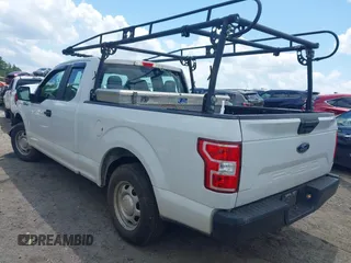 2018 Ford F-150 XL with VIN 1FTEX1CB5JFE55932, listed as a IAAI auction lot 42298917 with 143,923 mi miles and . Bid and sale history available at DreamBid. Image 3.