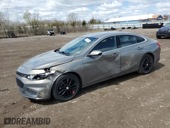 2018 Chevrolet Malibu LT with VIN 1G1ZD5ST0JF161326, listed as a Copart auction lot 52160095 with 84,264 mi miles and Salvage Title. Bid and sale history available at carsss.com. Image 1.
