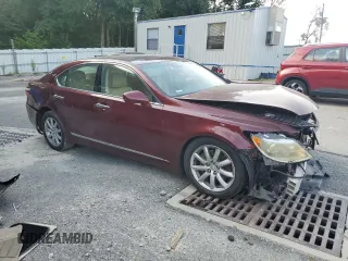 2007 Lexus LS 460 with VIN JTHBL46F475030195, listed as a Copart auction lot 65994595 with Not provided miles and Clean title. Bid and sale history available at DreamBid. Image 4.