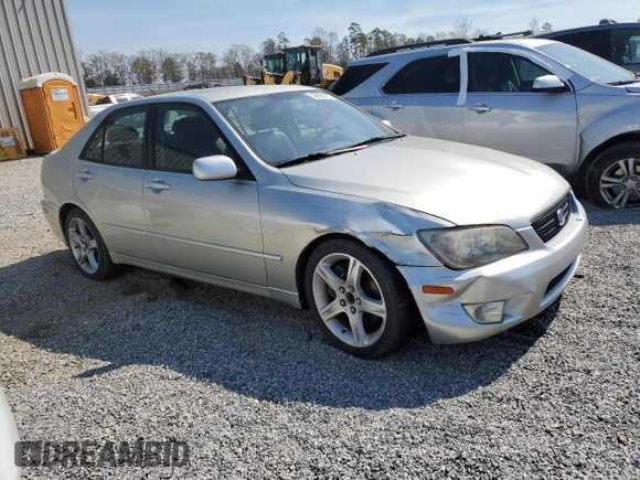 2003 Lexus IS 300 with VIN JTHBD192230077561, listed as a Copart auction lot 50656315 with 232,351 mi miles and Salvage Title. Bid and sale history available at carsss.com. Image 4.