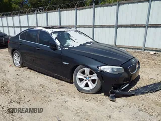 2011 BMW 5 Series 528i with VIN WBAFR1C58BC747924, listed as a IAAI auction lot 40158311 with Not provided miles and . Bid and sale history available at DreamBid. Image 1.
