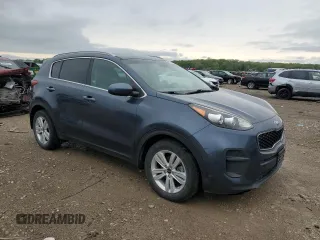 2017 Kia Sportage LX with VIN KNDPM3AC0H7292135, listed as a Copart auction lot 54866225 with 85,790 mi miles and Clean Title. Bid and sale history available at DreamBid. Image 4.