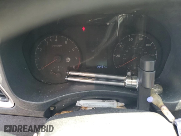 2019 Hyundai Accent SE with VIN 3KPC24A35KE077268, listed as a Copart auction lot 56708813 with 59,431 mi miles. Bid and sale history available at carsss.com. Image 9.