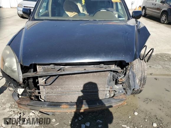 2005 Honda Pilot EX-L with VIN 2HKYF18545H554157, listed as a Copart auction lot 49722105 with 0 mi miles and Salvage Title. Bid and sale history available at carsss.com. Image 12.