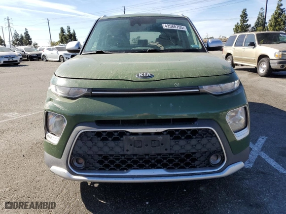 2021 Kia Soul X-Line with VIN KNDJ23AU4M7138767, listed as a Copart auction lot 42588755 with 62,856 mi miles and Salvage Title. Bid and sale history available at carsss.com. Image 5.