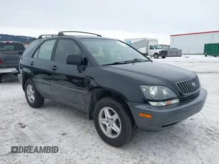 1999 Lexus RX 300 Luxury SUV with VIN JT6HF10U6X0032219, listed as a IAAI auction lot 41582634 with 180,584 mi miles. Bid and sale history available at carsss.com. Image 1.