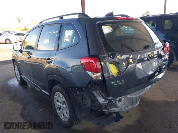 2020 Subaru Forester with VIN JF2SKADCXLH583732, listed as a IAAI auction lot 41819248 with 105,941 mi miles. Bid and sale history available at carsss.com. Image 3.