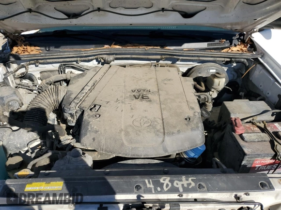 2015 Toyota Tacoma with VIN 3TMMU4FN1FM087252, listed as a Copart auction lot 85650274 with 138,061 mi miles and Salvage Title. Bid and sale history available at DreamBid. Image 12.