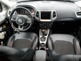2018 Jeep Compass Altitude with VIN 3C4NJDBBXJT331696, listed as a Copart auction lot 44139355 with 107,443 mi miles and Salvage Title. Bid and sale history available at carsss.com. Image 8.