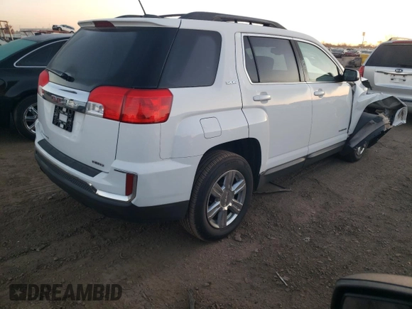 2016 GMC Terrain SLE with VIN 2GKFLTEK6G6345603, listed as a Copart auction lot 76568424 with 109,873 mi miles and Salvage Title. Bid and sale history available at DreamBid. Image 3.
