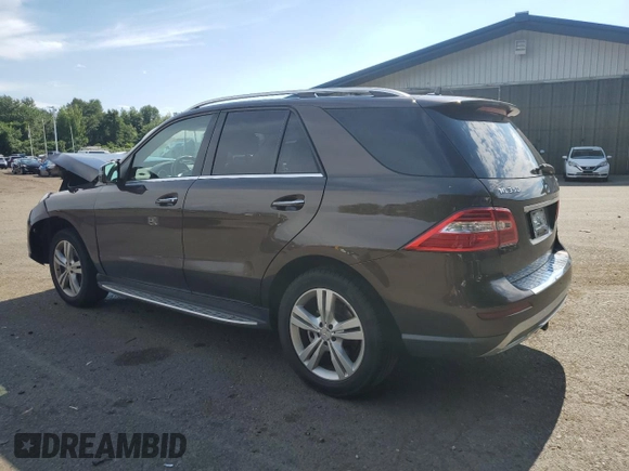 2013 Mercedes-Benz M 350 with VIN 4JGDA5HB6DA171851, listed as a Copart auction lot 63921665 with 138,502 mi miles and Salvage title. Bid and sale history available at DreamBid. Image 2.