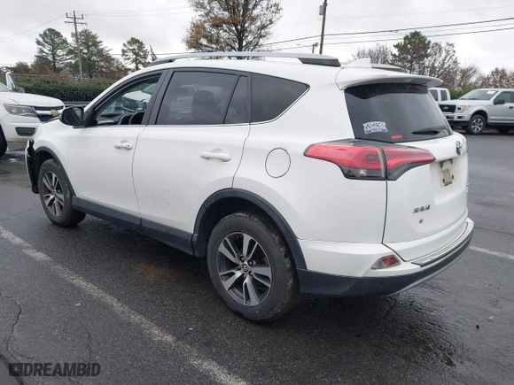 2017 Toyota RAV4 XLE with VIN JTMRFREV6HJ716907, listed as a IAAI auction lot 41056444 with 118,335 mi miles. Bid and sale history available at carsss.com. Image 3.