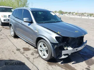 2014 BMW X3 xDrive35i z VIN 5UXWX7C57E0E78771, wystawiony jako IAAI lot #42037976 z przebiegiem 80 848 mil mil oraz . Historia ofert i sprzedaży dostępna na DreamBid. Obrazek 1.