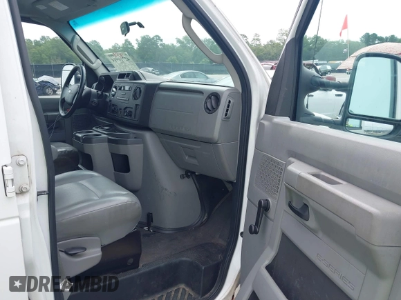 2011 Ford Econoline Cargo Commercial with VIN 1FTNE2EL3BDB39671, listed as a IAAI auction lot 42710914 with 123,621 mi miles and . Bid and sale history available at DreamBid. Image 5.