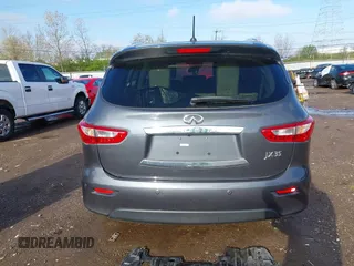 2013 Infiniti JX35 with VIN 5N1AL0MM4DC303338, listed as a IAAI auction lot 41961761 with 170,572 mi miles. Bid and sale history available at carsss.com. Image 17.