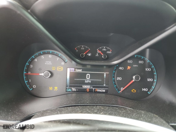 2016 Chevrolet Colorado 4WD Z71 with VIN 1GCGTDE37G1170327, listed as a Copart auction lot 52643415 with 108,092 mi miles and Non Repairable. Bid and sale history available at carsss.com. Image 9.
