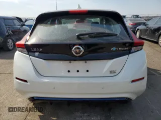 2020 Nissan LEAF SV Plus with VIN 1N4BZ1CP0LC307707, listed as a Copart auction lot 48912355 with 26,348 mi miles and Salvage Title. Bid and sale history available at DreamBid. Image 6.