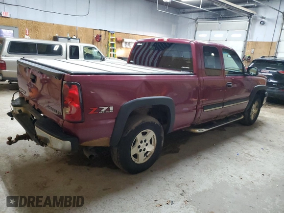 2005 Chevrolet Silverado 1500 Z71 with VIN 1GCEK19Z75Z353829, listed as a Copart auction lot 79861624 with Not Provided miles and Salvage Title. Bid and sale history available at DreamBid. Image 3.