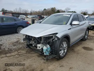 2021 Infiniti QX50 PURE with VIN 3PCAJ5AA7MF110962, listed as a Copart auction lot 69732772 with 39,864 mi miles. Bid and sale history available at carsss.com. Image 1.
