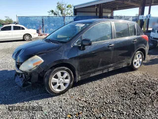 2007 Nissan Versa 1.8 S with VIN 3N1BC13E27L360139, listed as a Copart auction lot 49648825 with 266,208 mi miles and Salvage Title. Bid and sale history available at carsss.com. Image 1.