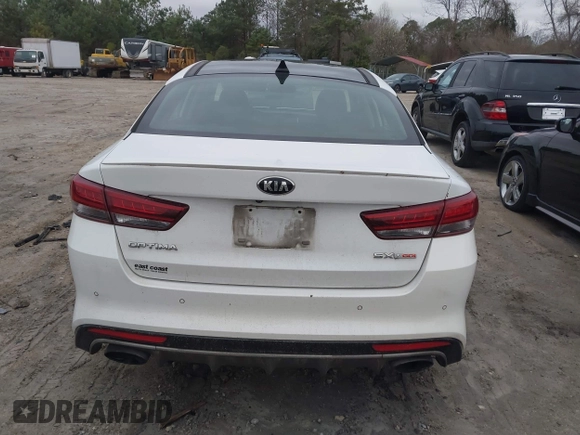 2016 Kia Optima SX Turbo with VIN 5XXGW4L26GG021476, listed as a IAAI auction lot 41737714 with 244,739 mi miles and . Bid and sale history available at carsss.com. Image 16.