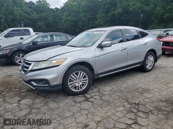 2013 Honda Crosstour EX z VIN 5J6TF1H33DL001982, wystawiony jako Copart lot #61656565 z przebiegiem 159 059 mil mil oraz Czysty tytuł • Clean title. Historia ofert i sprzedaży dostępna na DreamBid. Obrazek 1.