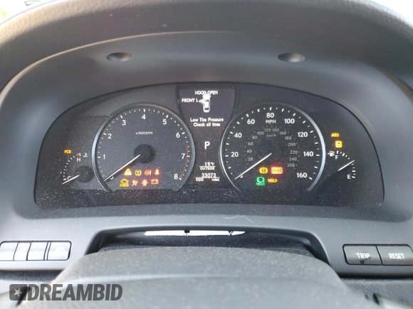 2016 Lexus LS 460 with VIN JTHCL5EF9G5026896, listed as a Copart auction lot 86105034 with 33,073 mi miles and Salvage title. Bid and sale history available at DreamBid. Image 9.
