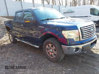 2011 Ford F-150 XL with VIN 1FTFW1EF1BFB68354, listed as a IAAI auction lot 41752355 with 156,694 mi miles. Bid and sale history available at carsss.com. Image 1.