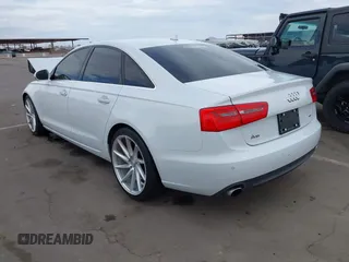 2015 Audi A6 2.0T Premium Plus with VIN WAUGFAFC7FN010019, listed as a IAAI auction lot 42033638 with 1 mi miles. Bid and sale history available at carsss.com. Image 3.