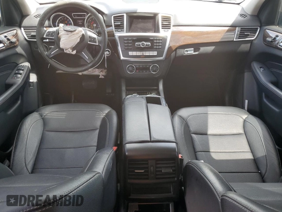 2014 Mercedes-Benz M 350 with VIN 4JGDA5JB1EA351654, listed as a Copart auction lot 55510505 with 193,285 mi miles and Salvage title. Bid and sale history available at DreamBid. Image 8.