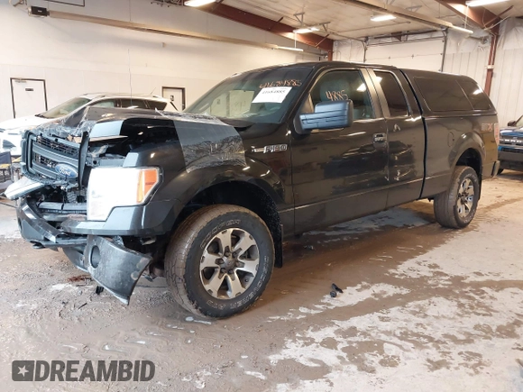 2014 Ford F-150 XL with VIN 1FTFX1EF6EFA91515, listed as a IAAI auction lot 41684885 with 164,052 mi miles. Bid and sale history available at carsss.com. Image 17.