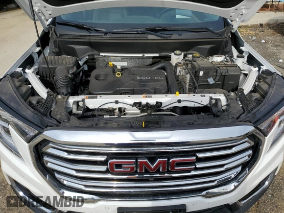2022 GMC Terrain SLT with VIN 3GKALVEV6NL111177, listed as a Copart auction lot 54156145 with 34,484 mi miles and Salvage title. Bid and sale history available at DreamBid. Image 12.