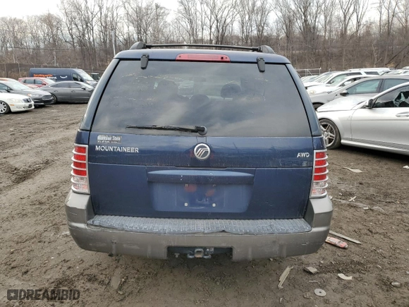 2003 Mercury Mountaineer Convenience with VIN 4M2ZU86KX3UJ16073, listed as a Copart auction lot 46263035 with 0 mi miles and Salvage Title. Bid and sale history available at carsss.com. Image 6.