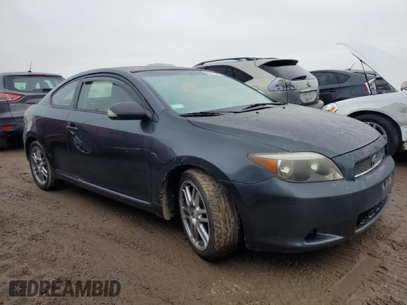 2006 Scion tC with VIN JTKDE177460096700, listed as a Copart auction lot 48343545 with 240,353 mi miles and Salvage Title. Bid and sale history available at carsss.com. Image 4.