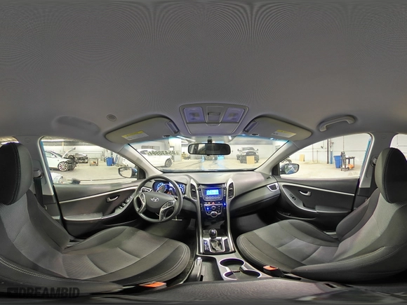 2017 Hyundai Elantra GT with VIN KMHD35LH7HU382115, listed as a Copart auction lot 85430984 with 63,366 mi miles and Salvage Title. Bid and sale history available at carsss.com. Image 13.