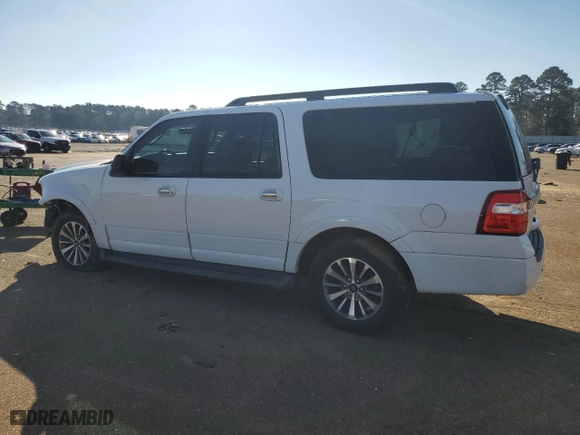 2017 Ford Expedition EL XLT with VIN 1FMJK1HT9HEA55804, listed as a Copart auction lot 87693645 with 92,675 mi miles and Salvage Title. Bid and sale history available at carsss.com. Image 2.