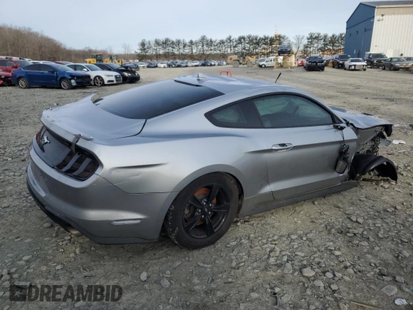 2022 Ford Mustang EcoBoost with VIN 1FA6P8TH8N5138780, listed as a Copart auction lot 45538085 with 41,435 mi miles and Salvage Title. Bid and sale history available at carsss.com. Image 3.