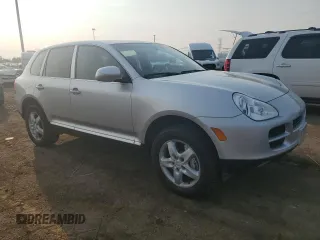 2004 Porsche Cayenne S z VIN WP1AB29P24LA66787, wystawiony jako Copart lot #59231435 z przebiegiem 52 815 mil mil oraz Czysty tytuł • Clean title. Historia ofert i sprzedaży dostępna na DreamBid. Obrazek 4.