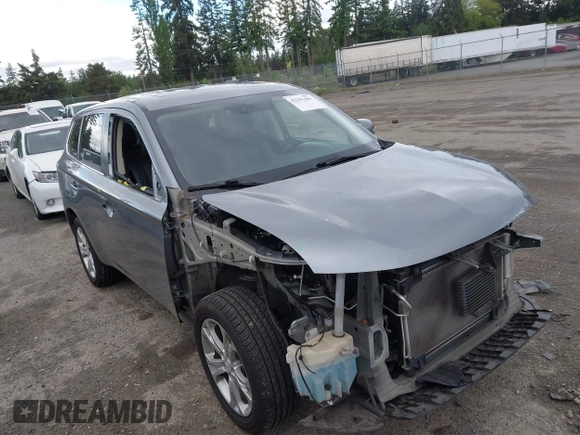 2014 Mitsubishi Outlander GT with VIN JA4JZ4AX9EZ017406, listed as a IAAI auction lot 42291696 with 107,680 mi miles and . Bid and sale history available at DreamBid. Image 1.
