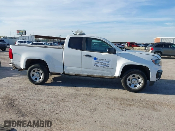 2022 Chevrolet Colorado 2WD Work Truck z VIN 1GCHSBEN6N1259669, wystawiony jako IAAI lot #41213811 z przebiegiem 49 353 mil mil oraz . Historia ofert i sprzedaży dostępna na DreamBid. Obrazek 13.