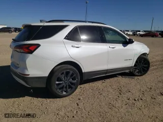 2024 Chevrolet Equinox RS with VIN 3GNAXMEG2RL370855, listed as a Copart auction lot 45922375 with 8,582 mi miles and Salvage Title. Bid and sale history available at carsss.com. Image 3.