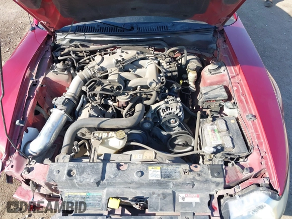 2003 Ford Mustang Standard with VIN 1FAFP40433F312756, listed as a IAAI auction lot 41899595 with 115,584 mi miles. Bid and sale history available at carsss.com. Image 10.