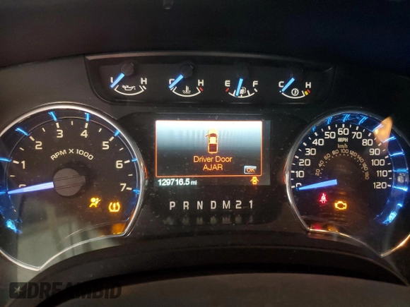 2011 Ford F-150 XL with VIN 1FTFX1EF1BKD02462, listed as a Copart auction lot 58602325 with 129,716 mi miles and Salvage title. Bid and sale history available at DreamBid. Image 9.
