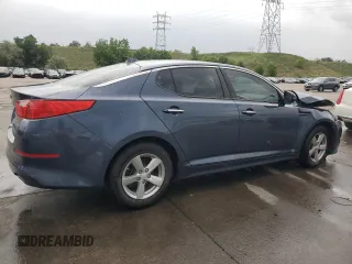 2015 Kia Optima LX with VIN 5XXGM4A76FG367532, listed as a Copart auction lot 58993035 with 100,928 mi miles and Salvage title. Bid and sale history available at DreamBid. Image 3.