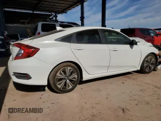 2018 Honda Civic EX-L z VIN JHMFC1F73JX036221, wystawiony jako Copart lot #55457815 z przebiegiem 81 368 mil mil oraz Szkoda całkowita • Salvage title. Historia ofert i sprzedaży dostępna na DreamBid. Obrazek 3.