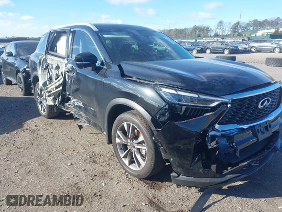 2024 Infiniti QX60 Luxe с VIN 5N1DL1FS2RC346226, выставлен на аукционе IAAI как лот 41231017 с пробегом 5 728 миль миль и . История ставок и продаж доступна на DreamBid. Изображение 6.